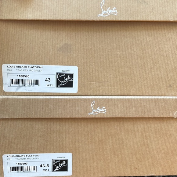 NWT💎Christian Louboutin High Top Louis Orlato Strass Flat Sneaker - Picture 5 of 5
